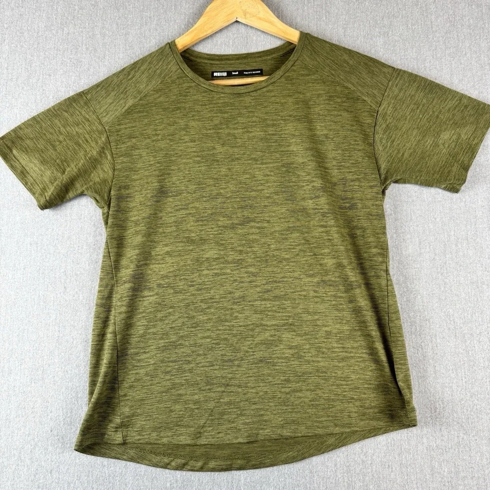 REI‎ Co-op Active Pursuits T-Shirt Men's Small Short Sleeve Outdoor Green - Picture 2 of 13